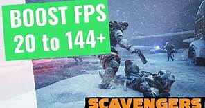 Scavengers - How to BOOST FPS and Increase Performance + Nvidia DLSS