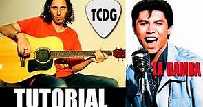Aprender Como Tocar La Bamba en Guitarra Acústica: Tutorial Super Fácil! TCDG