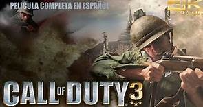 CALL OF DUTY 3 | Pelicula completa del videojuego en Español | 4K ULTRA
