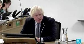 Reino Unido: ex primer ministro Boris Johnson pidió perdón a familiares de las víctimas del Covid-19