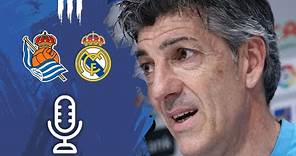 RUEDA DE PRENSA | Imanol Alguacil: "Dar lo mejor" | Real Sociedad - Real Madrid
