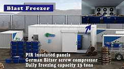 4 minutes to give you 3 different cold room designs - Cold Storage 3D