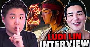 LUDI LIN Talks Mortal Kombat 2 Movie!! (Ludi Lin Interview)