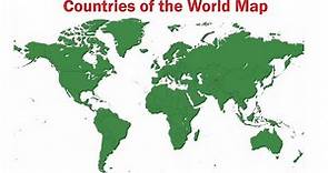 World Countries World Geography Map