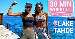 KELLY GALE 30 MIN WORKOUT || FOOT INJURY EDITION