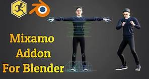 Create Rigged And Animated 3D Character With Mixamo | Blender Addon