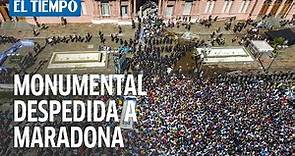El mundo despide a Diego Armando Maradona | El Tiempo