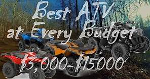 2020 BEST ATV at EVERY BUDGET! Yamaha Kodiak Polaris Sportsman Can Am Outlander Honda Foreman!