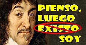 Pienso luego existo (explicado) - Explícame la frase - René Descartes