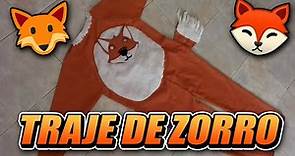 Como Hacer Un Disfraz De Zorro 🦊🧡