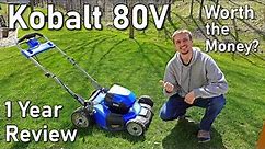 Kobalt 80V Battery Self Propelled Lawn Mower Review | Pros/Cons 1 Year Later