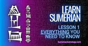 Learn Sumerian | Lesson 1 | EVERYTHING You Need to Know to Start Learning Sumerian | EME-ĜIR emegir