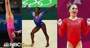 The highest scores in Olympic gymnastics history: Biles, Maroney, Liukin, and more! | NBC Sports