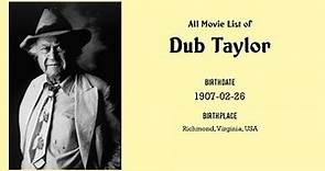 Dub Taylor Movies list Dub Taylor| Filmography of Dub Taylor