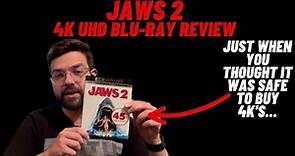 Jaws 2 4K UHD Blu-ray Review