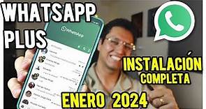 WHATSAPP PLUS 2024 (ÚLTIMA VERSIÓN) Como Instalar y descargar WhatsApp Plus paso a paso ✅