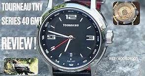 TOURNEAU TNY SERIES 40 AUTOMATIC GMT wrist watch REVIEW!