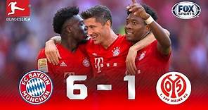 Bayern Múnich - Mainz 05 [6-1] | GOLES | Jornada 3 | Bundesliga