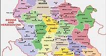 Serbia Map | HD Map of the Serbia