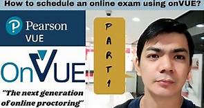 How to schedule a Pearsonvue Certification Exam Program at Home or Office.