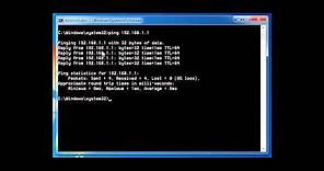 Network Troubleshooting using PING, TRACERT, IPCONFIG, NSLOOKUP COMMANDS
