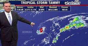 Tropical Storm Tammy redevelops in Atlantic