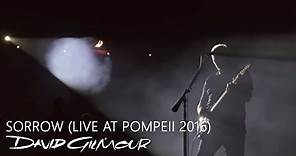 David Gilmour - Sorrow (Live At Pompeii)