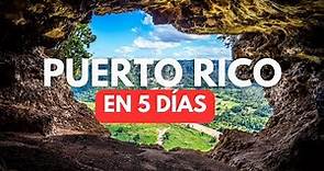 PUERTO RICO: qué ver en 5 días 🇵🇷 (guía de viaje 2023)