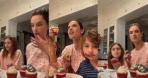 Alessandra Ambrosio | Instagram Live Stream | 6 December 2018 w/ Family