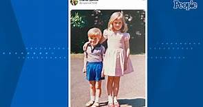 Princess Diana's Brother Charles Spencer Shares Rare Childhood Photo of the Late Royal