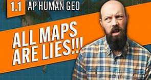 Introduction to MAPS! [AP Human Geography Review—Unit 1 Topic 1]