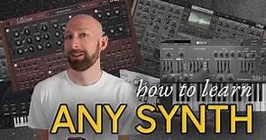 How to learn any synthesizer