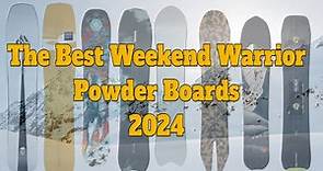 The Top 5 Powder Snowboards of 2023-2024