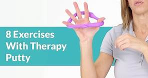 8 Therapy Putty Hand Exercises (Easy)