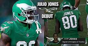 Julio Jones *FIRST LOOK* as a Philadelphia Eagle DEBUT 😳 Getting REPS! | Dolphins vs Eagles