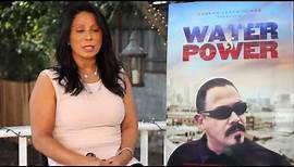 Water & Power: Wanda De Jesus "Officer Siler" Official Movie Interview | ScreenSlam