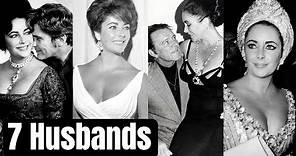 Actress Elizabeth Taylor Family Photos With 7 Husbands Conrad Hilton, Michael Wilding, Mike Todd