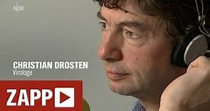 Christian Drosten: "Kontraproduktive Fragen" | ZAPP | NDR