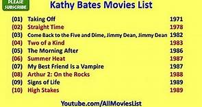 Kathy Bates Movies List