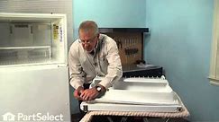 Refrigerator Repair - Replacing the Freezer Door Gasket (Whirlpool Part # 61004009)