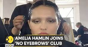 21-year-old model Amelia Hamlin reveals her no-eyebrow look on social media | WION
