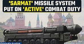 Russia puts 'Sarmat' missile system aka 'Satan 2' on active combat duty I Oneindia News