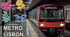 🇵🇹 Lisbon Metro - All the Lines / Metro de Lisboa - Todas as linhas (2021) (4K)