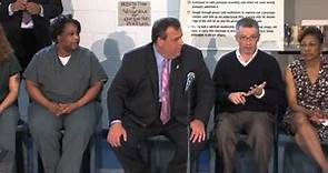 Christie Visits Hudson County Jail to See McGreevey's Ministry Program