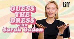 Sarah Gadon Looks Back at Her Iconic Red Carpet Fashion | Guess the Dress