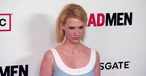 January Jones Says Her Baby's Father Isn't Your 'Business'