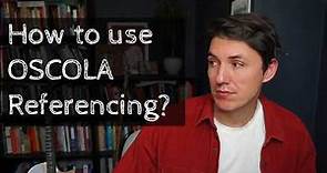 University Law Teacher Explains OSCOLA Referencing and Bibliographies