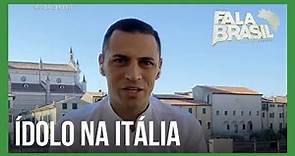 Italianos reverenciam Rômulo Caldeira, que é considerado um dos melhores jogadores do país