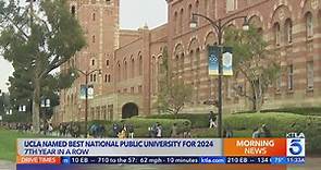 UCLA tops list of the nation's best public schools, again