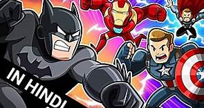 Batman vs Avengers|| can Batman defeat all the Avengers @Razikexplained